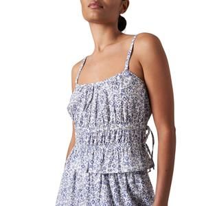 NEW WYETH avery sleeveless top in blue
